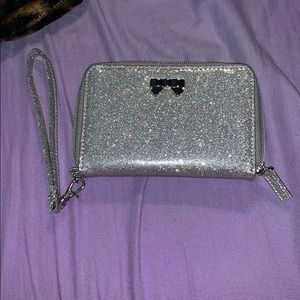 Cute small glitter wallet